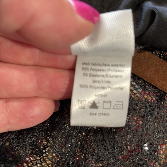 VENUS DRESSY BLACK TOP LARGE - Picture 6 of 9